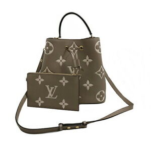 Louis Vuitton Shoulder Bag Bicolor Empreinte NeoNo Tourterelle Creme Cream